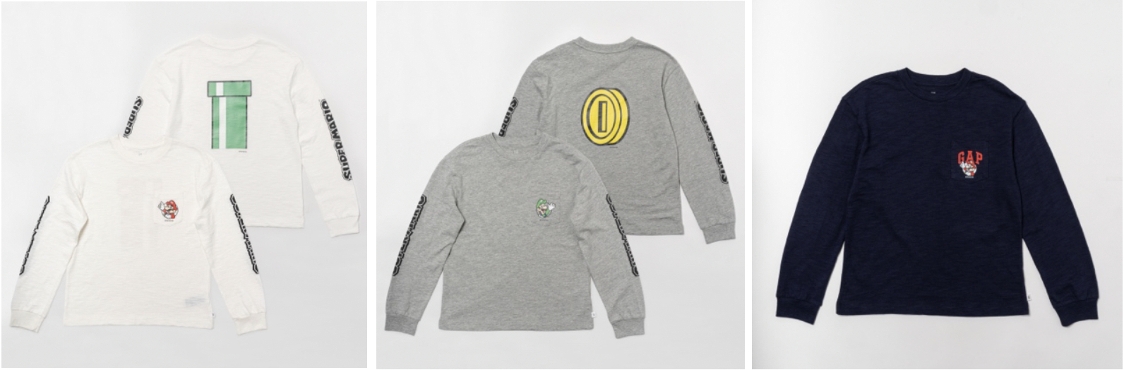 ボーイズ ポケットTシャツ（全4種・各2490円）