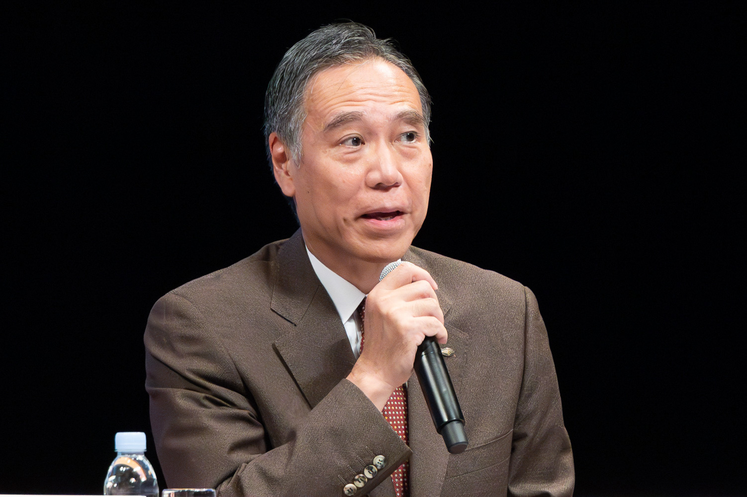 長野県知事 阿部守一氏