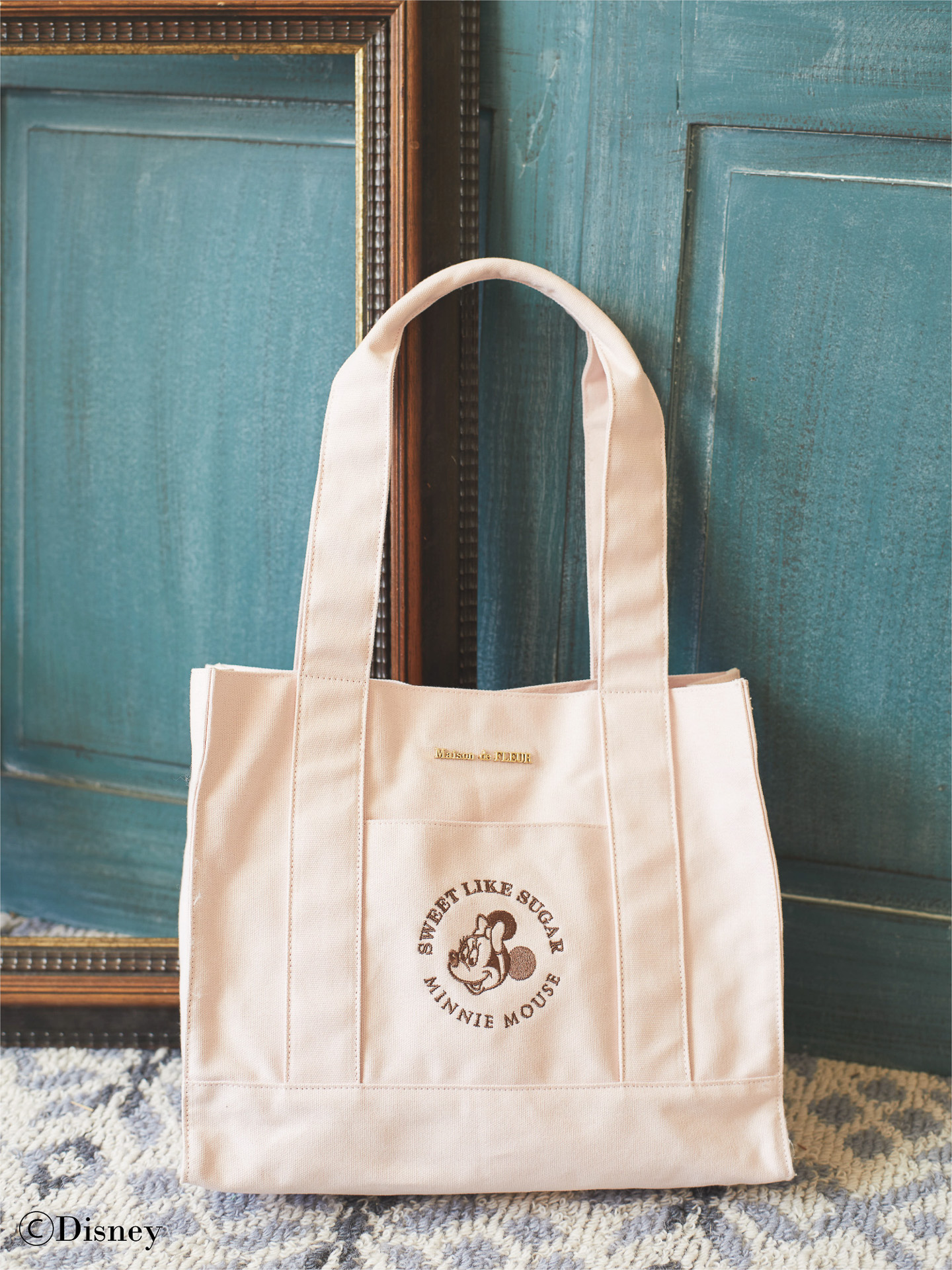 「Minnie Mouse／帆布トートバッグ」（7700円）