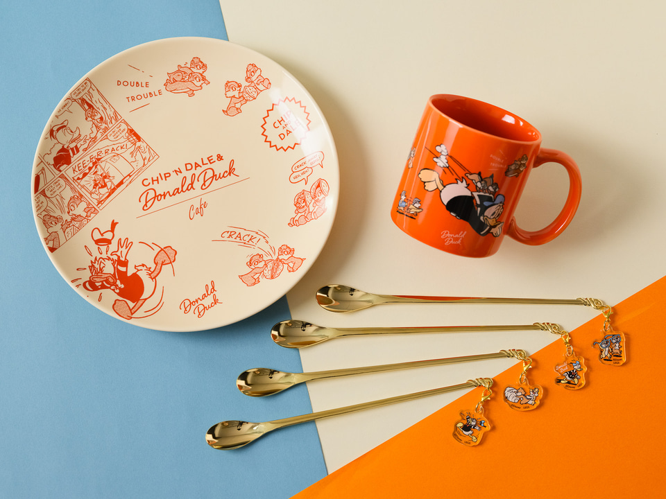 チップとデール＆ドナルドダックがモチーフのスペシャルカフェが koh様