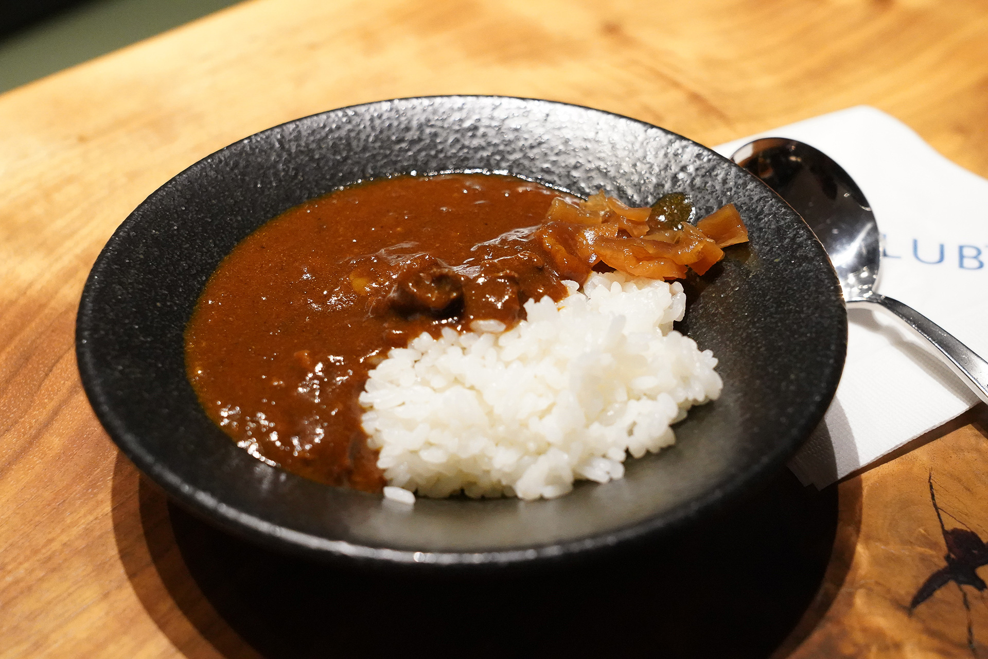 ついでにカレーも（食べ過ぎ）