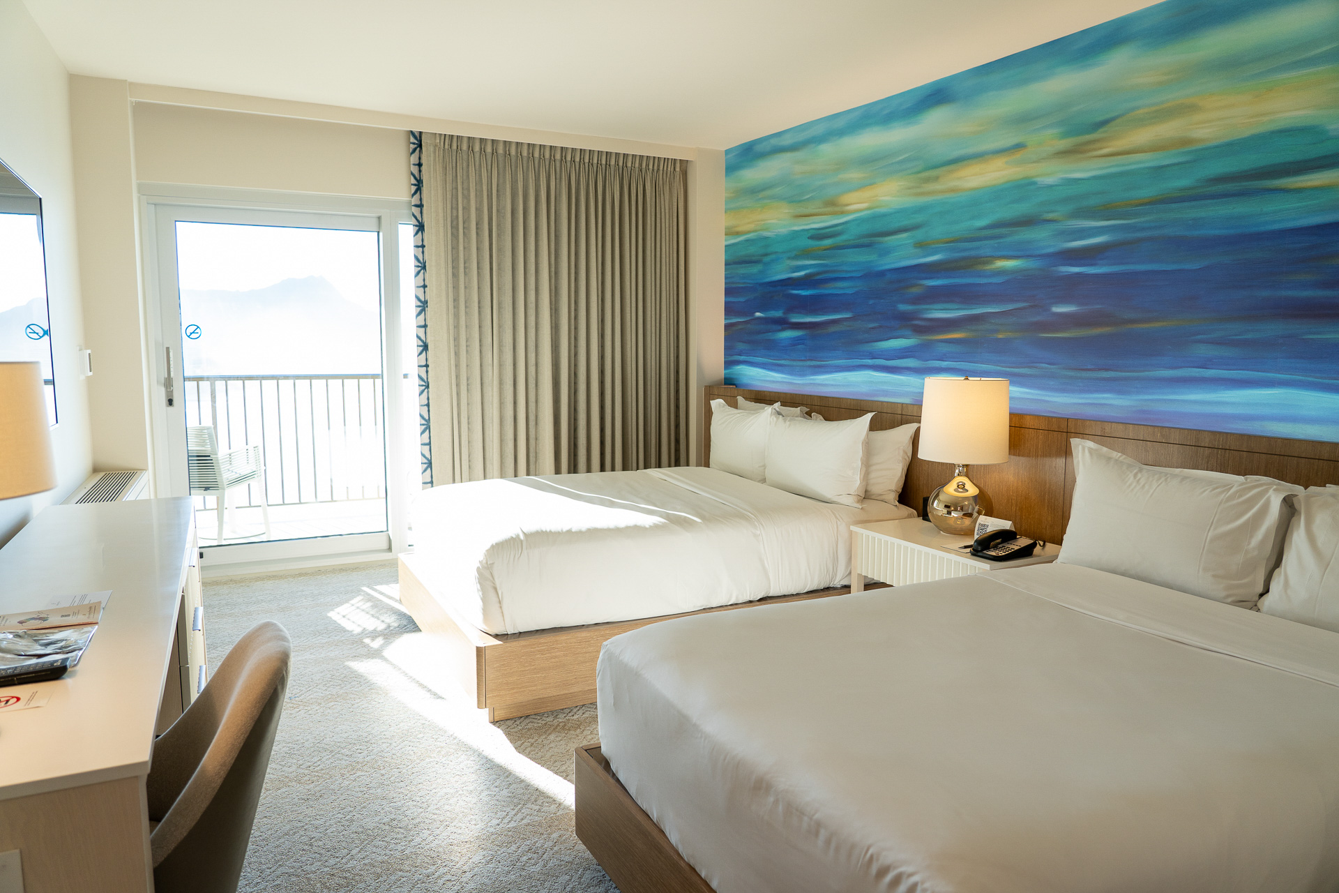 私が泊まった部屋と同じルームカテゴリーのダブルベッド2台タイプ