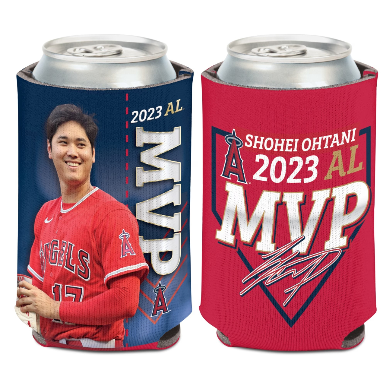 「ファナティクス エンゼルス 大谷翔平 ア・リーグ MVP 記念 2023 CANクーラー」（1500円）