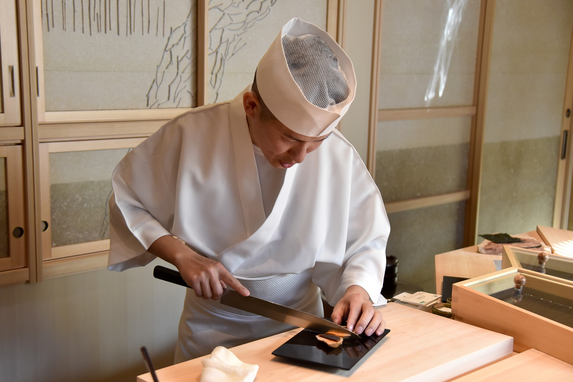 杣木辰茂氏と会話も楽しめる