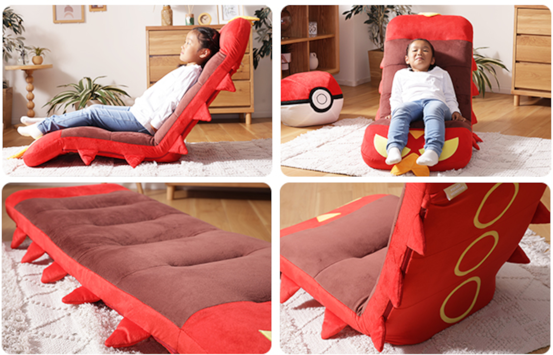 しっかりと弾力のある設計。より立体感が出るよう足のパーツにも中綿を入れ、厚みをつけた