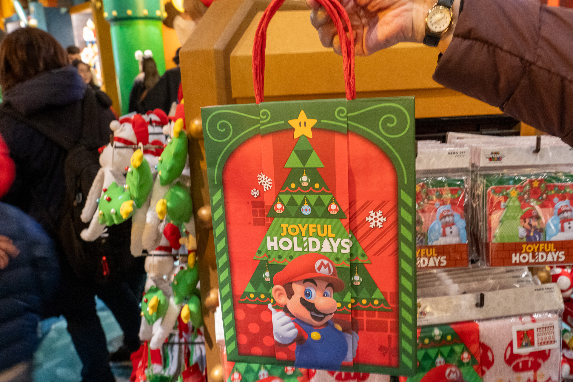 この手提げ袋にお土産が入っていたらきっとうれしいはず