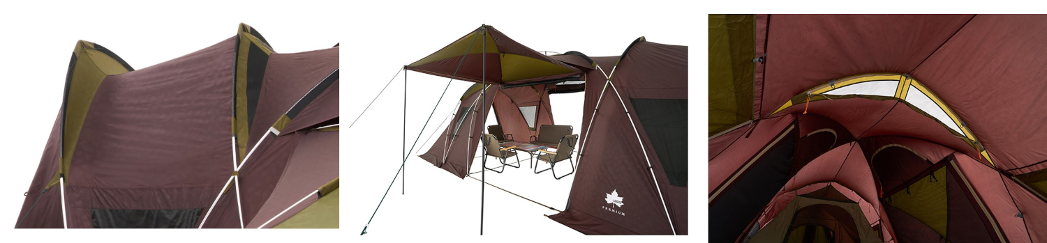 耐風性・強度・壁面の押し上げ効果に優れたエーコンフレーム