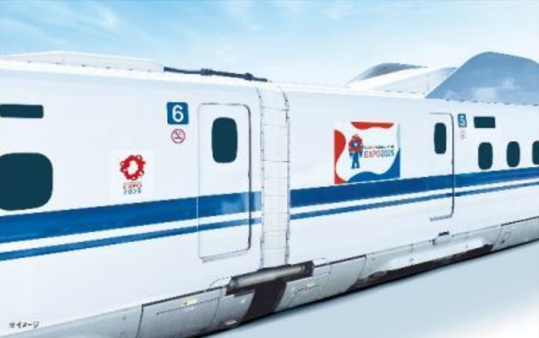 東海道・山陽新幹線用N700系のラッピング