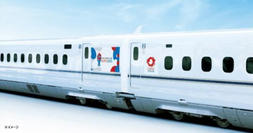 山陽・九州新幹線用N700系のラッピング
