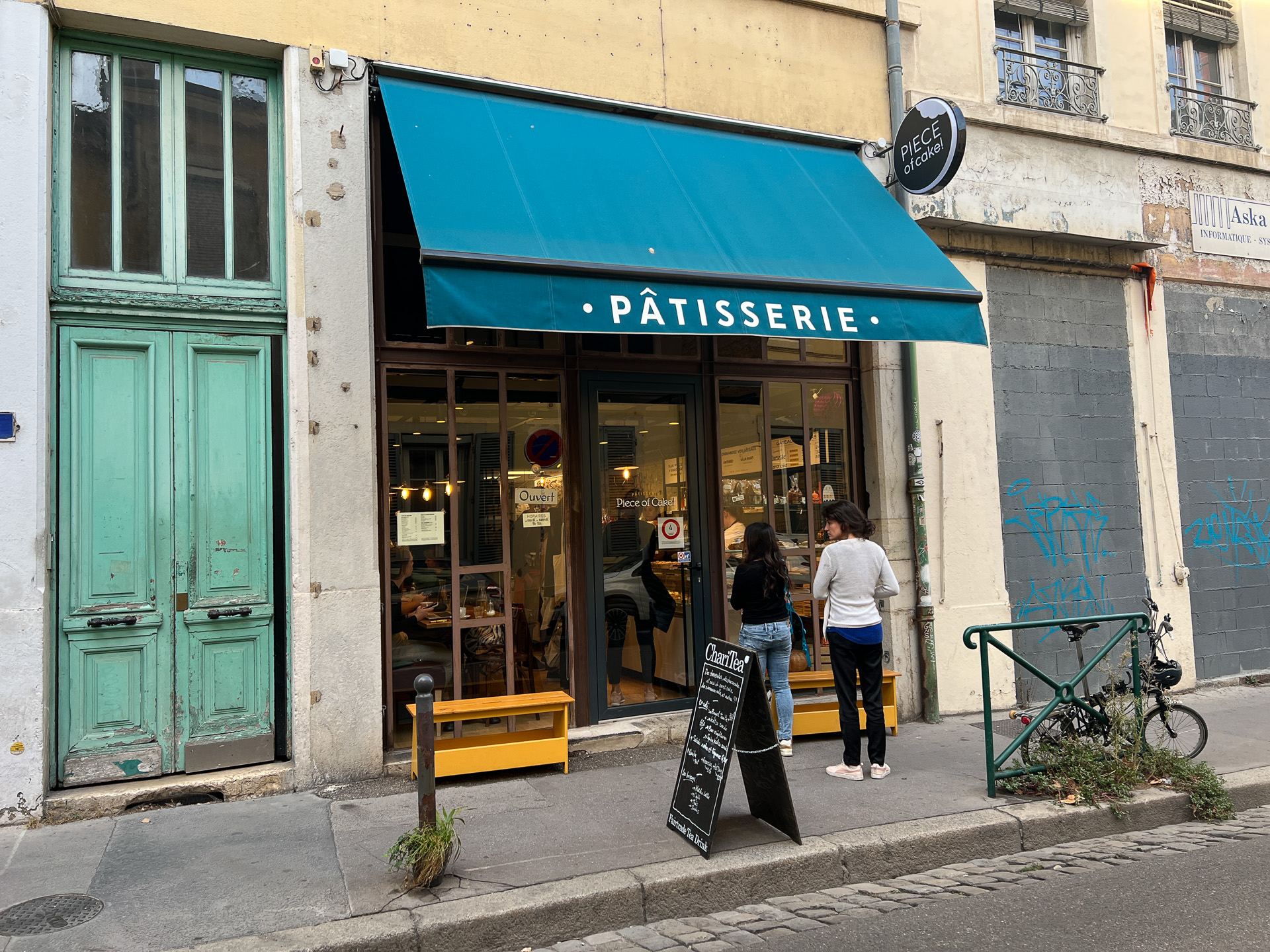 リヨンのケーキ屋さんPiece of cake