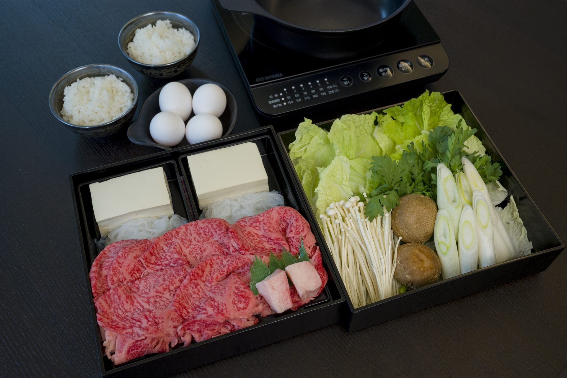 とちぎ和牛すき焼きセット（夕食）