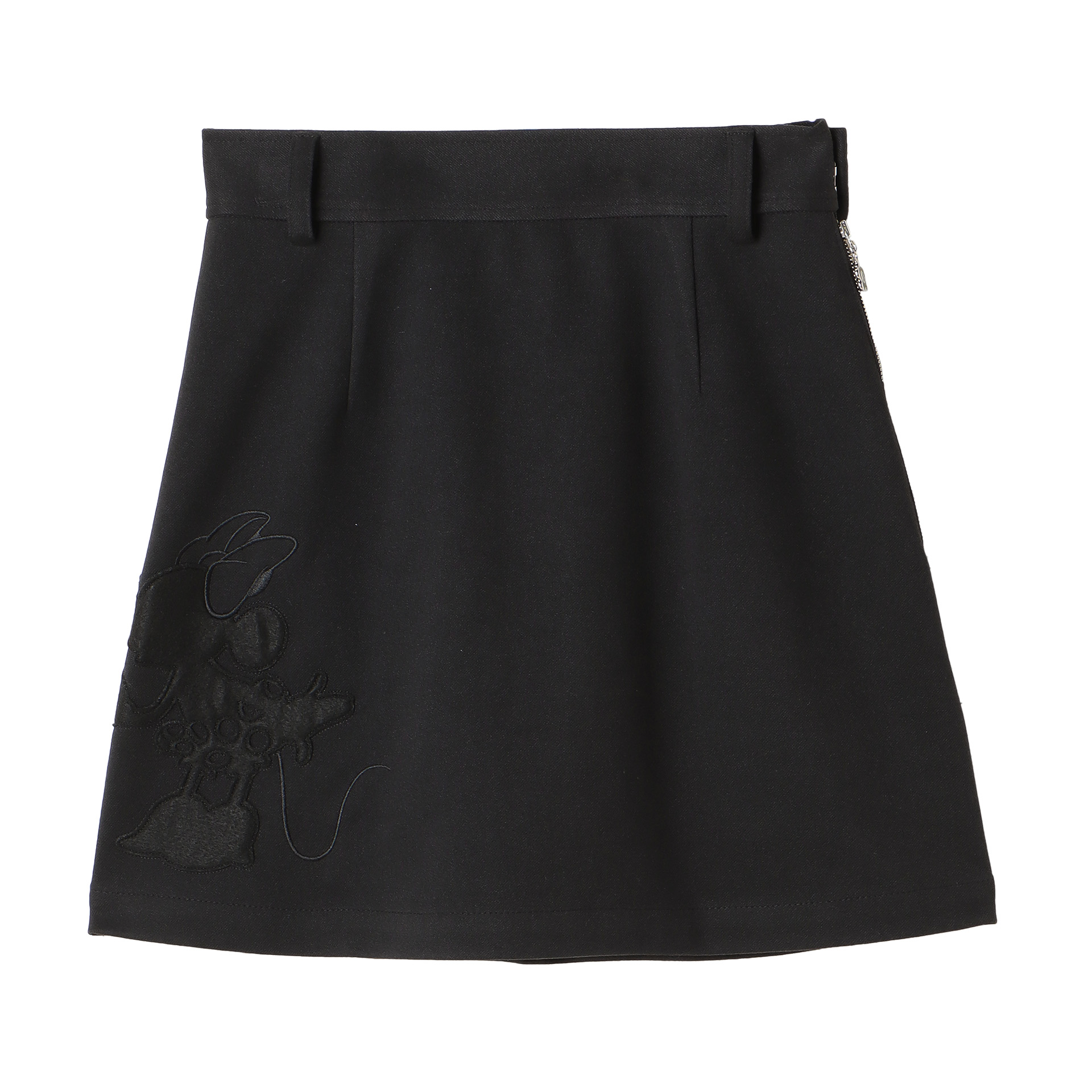 「ハートハンドサイン スカート（ブラック）」（1万4300円）