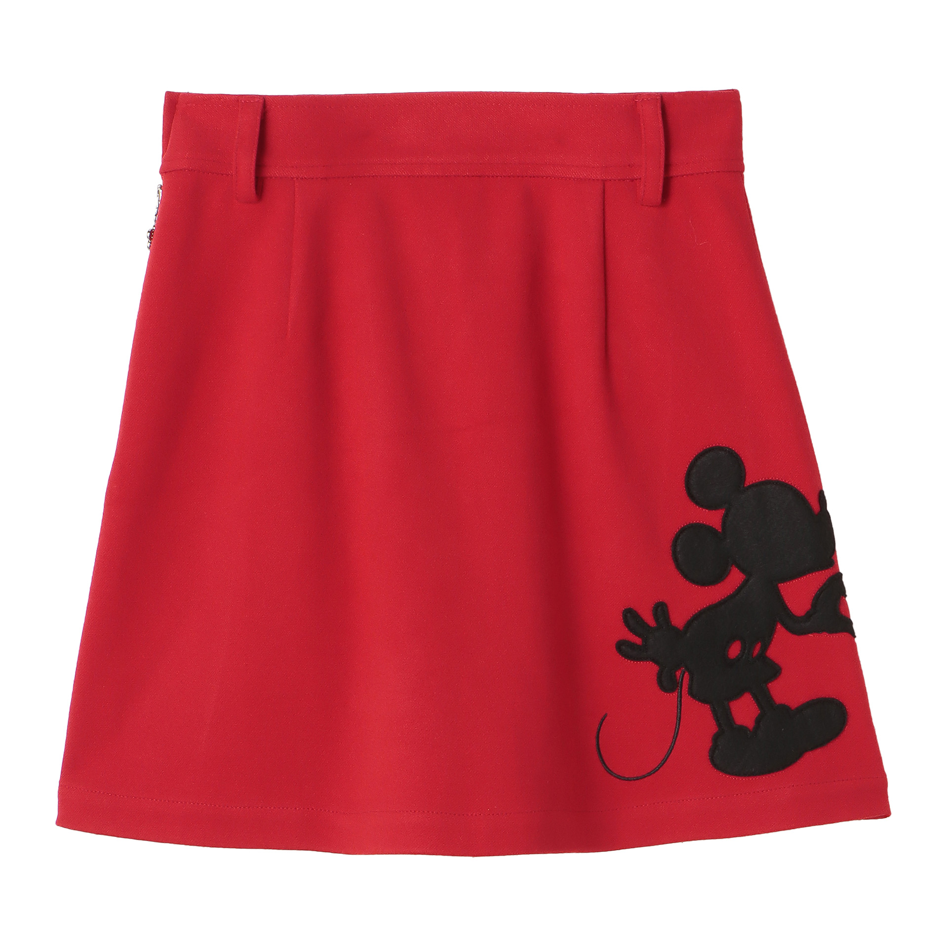 「ハートハンドサイン スカート（レッド）」（1万4300円）