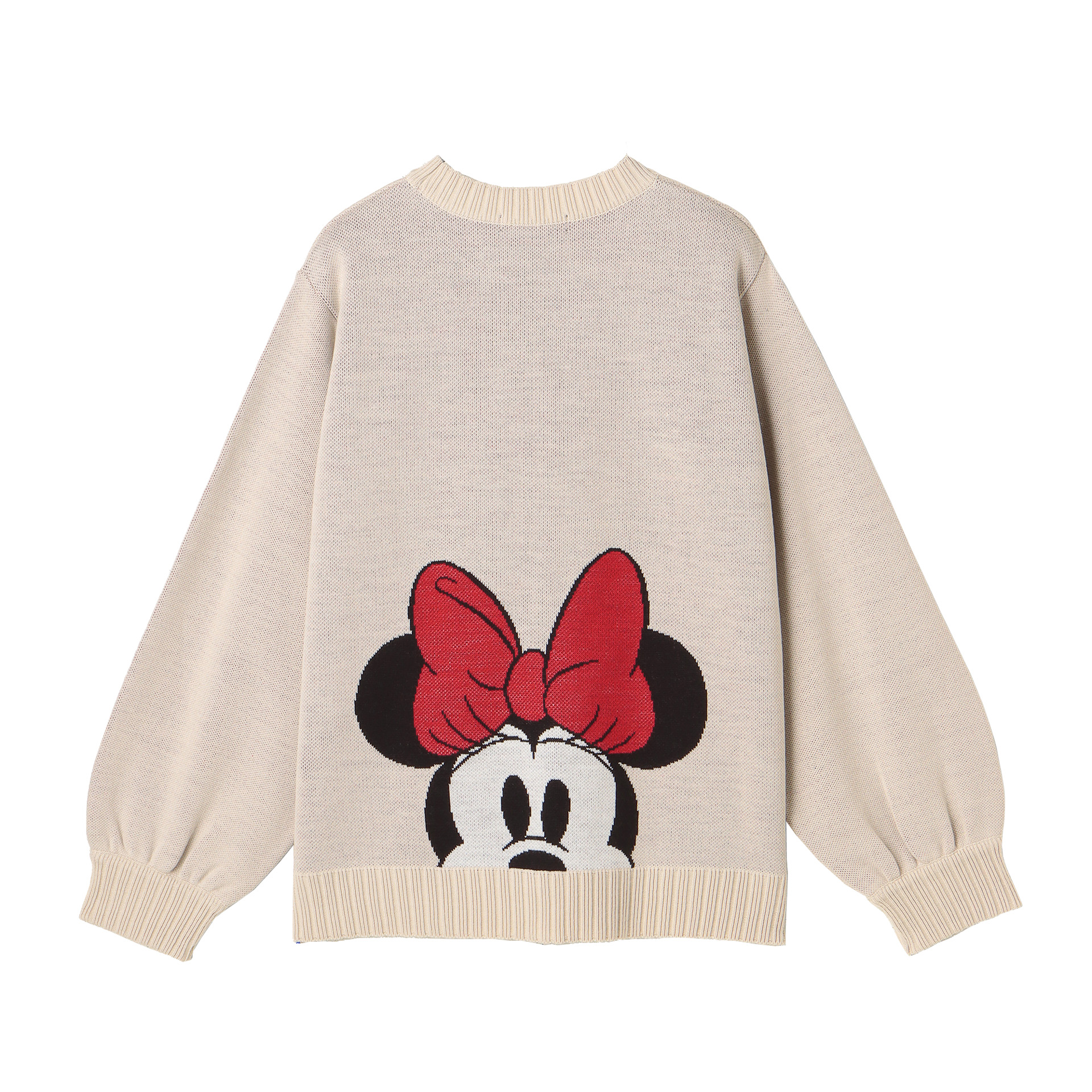 「ニットプルオーバー（アイボリー）」（1万5400円）