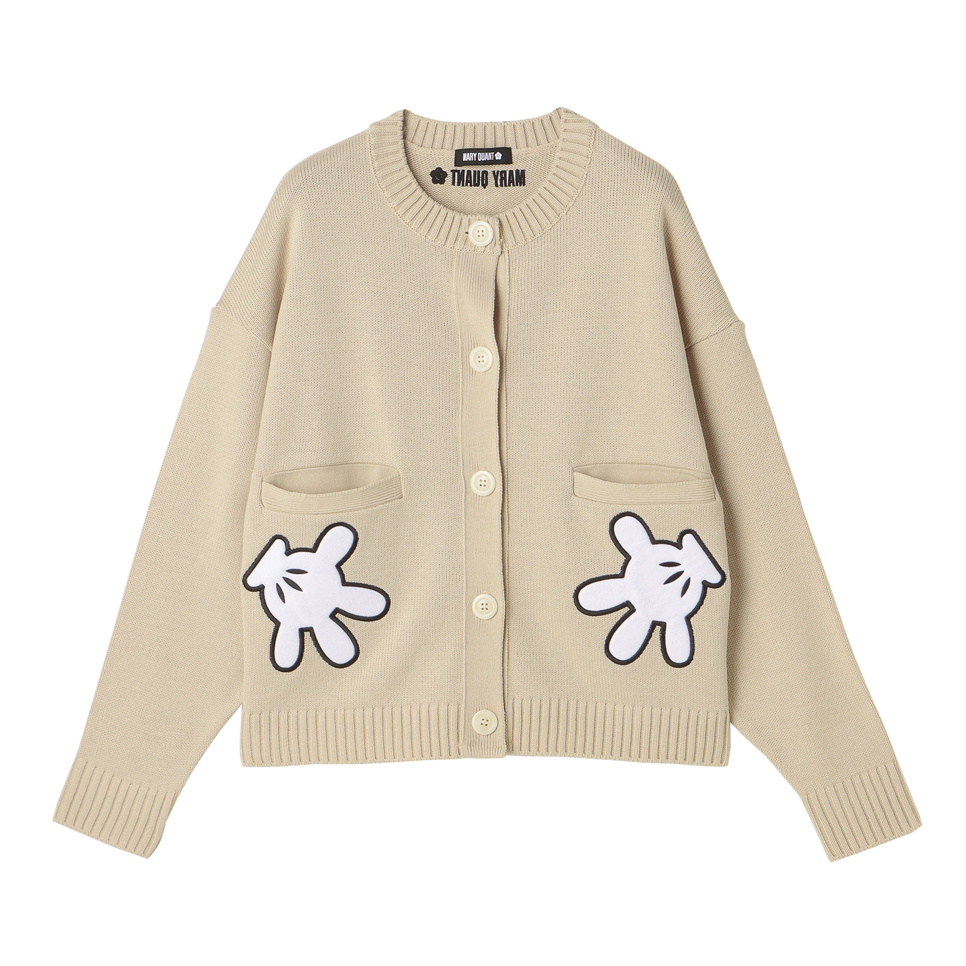 「ミッキーマウスデザイン カーディガン（ベージュ）」（1万7050円）