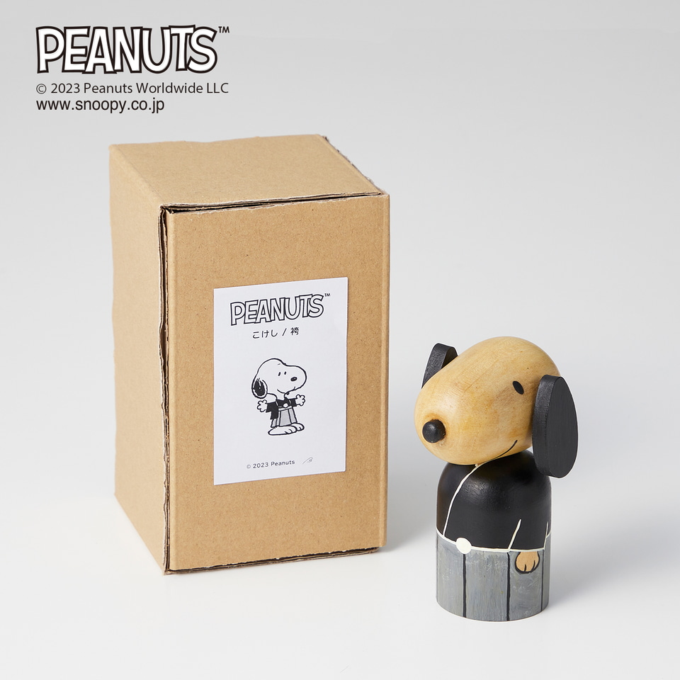 スヌーピーが正月飾りの「こけし」に！ 職人が手作りした2024年干支の  