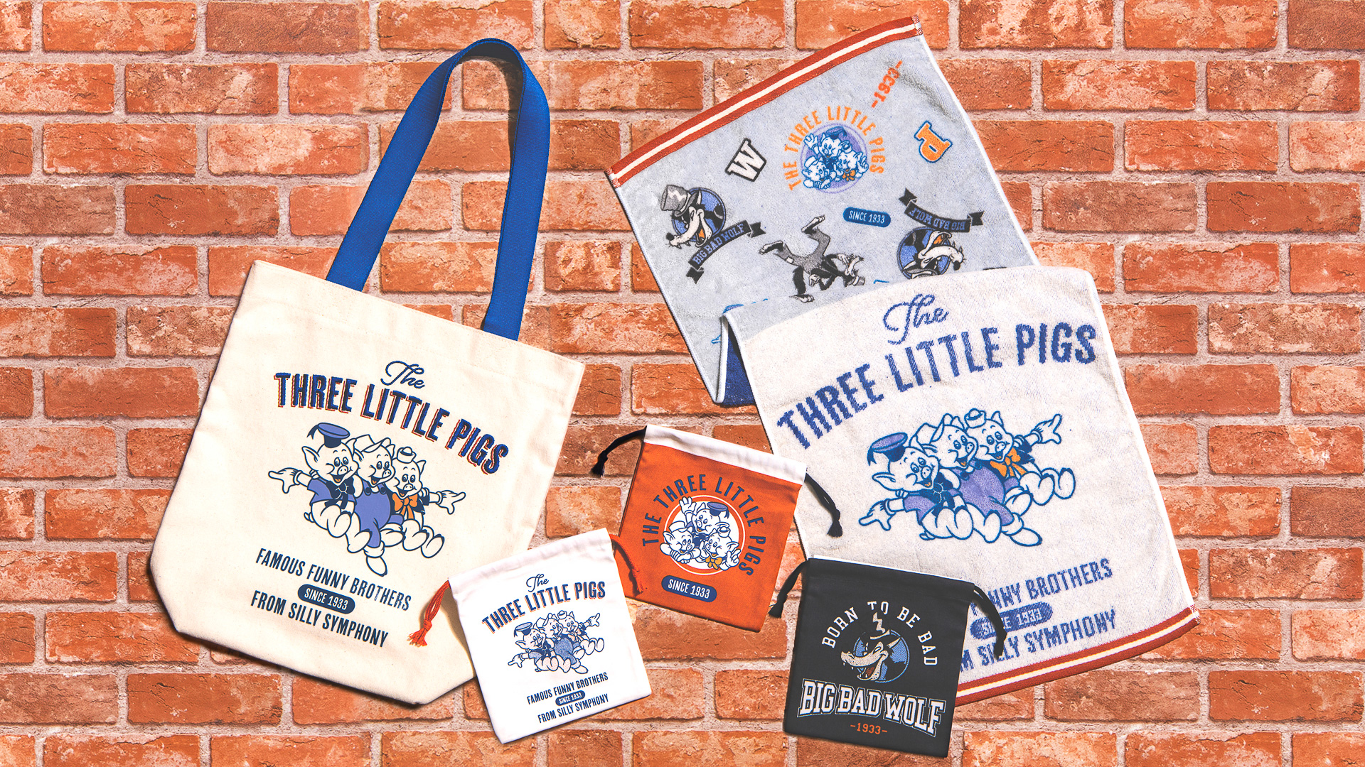 ディズニー映画「三匹の子ぶた」アイテムが東京ディズニーリゾートに登場する