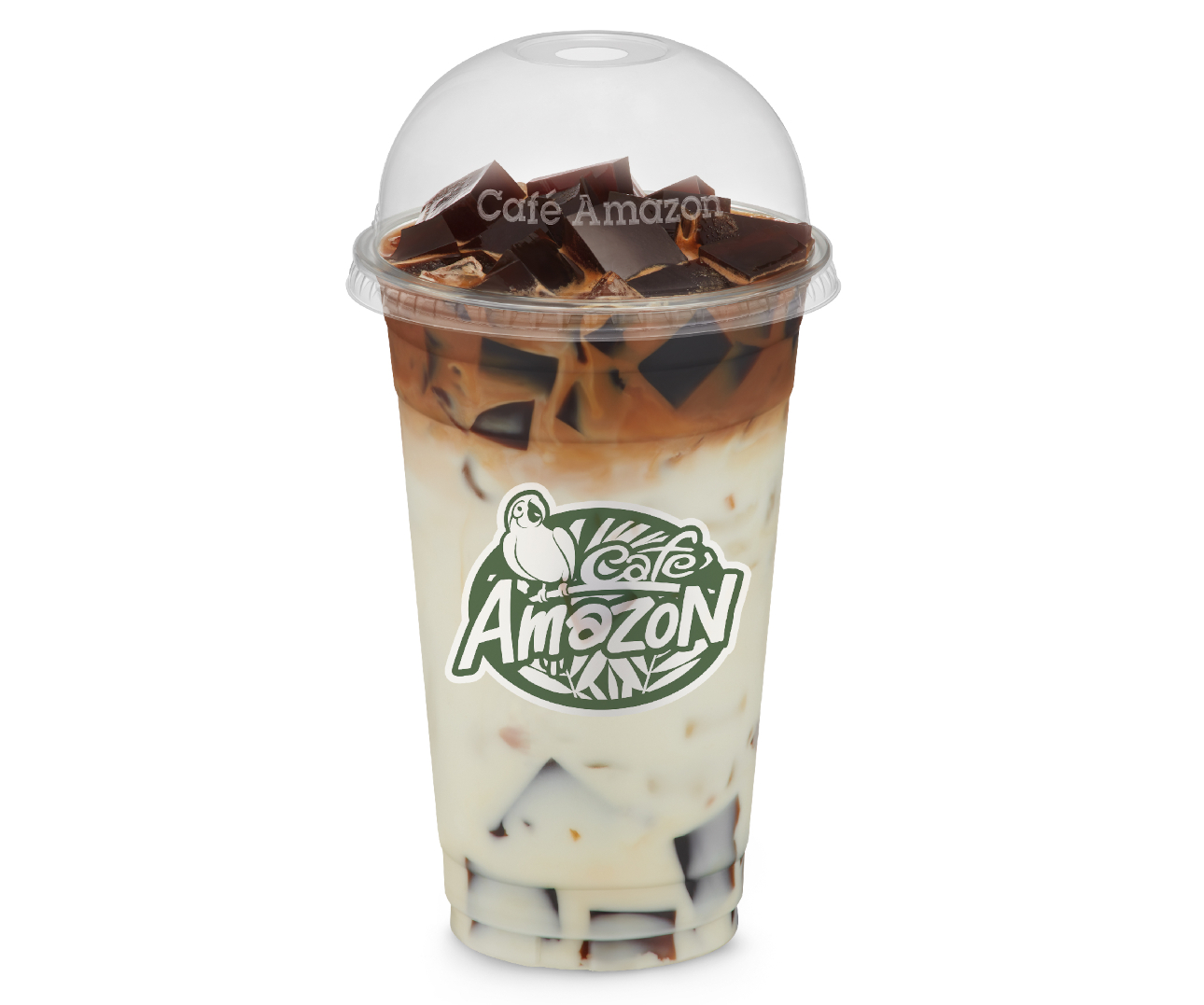 アラビカコーヒー豆を使用し、新鮮なミルクとコーヒーゼリーのコンビネーションが楽しめる「コーヒーマーブル」