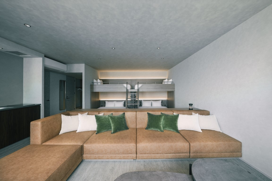 バンクスイート ルーフトップアクセス（65.5m<span class="em sup">2</span>）