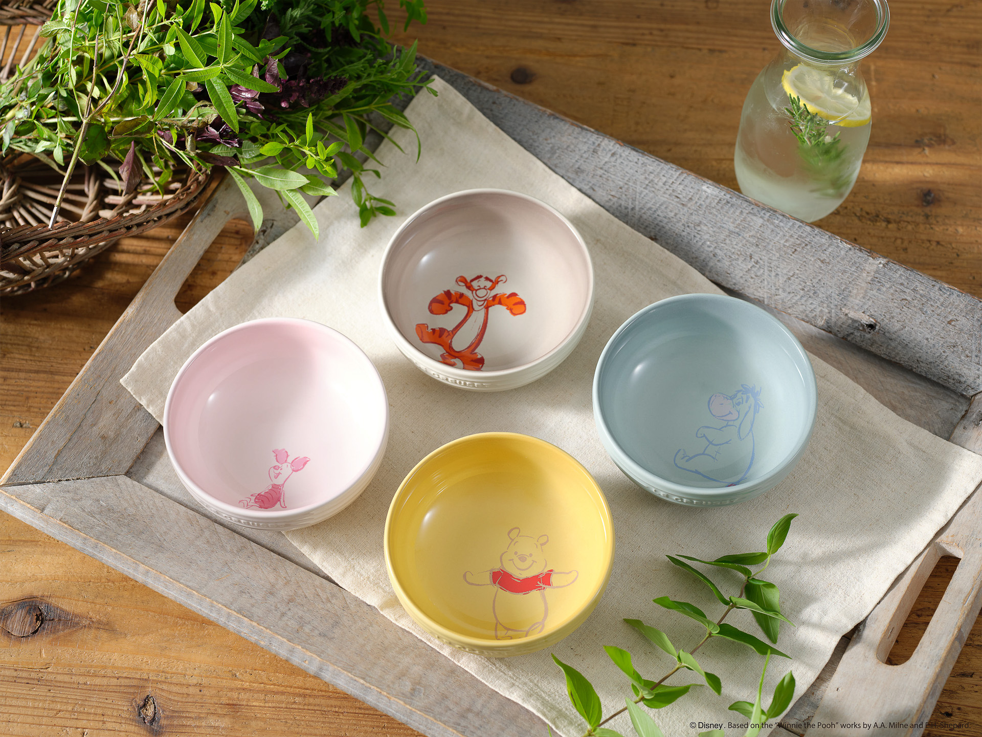 「くまのプーさん／レジェ・ディッシュ（4個入り）」（1万5400円）