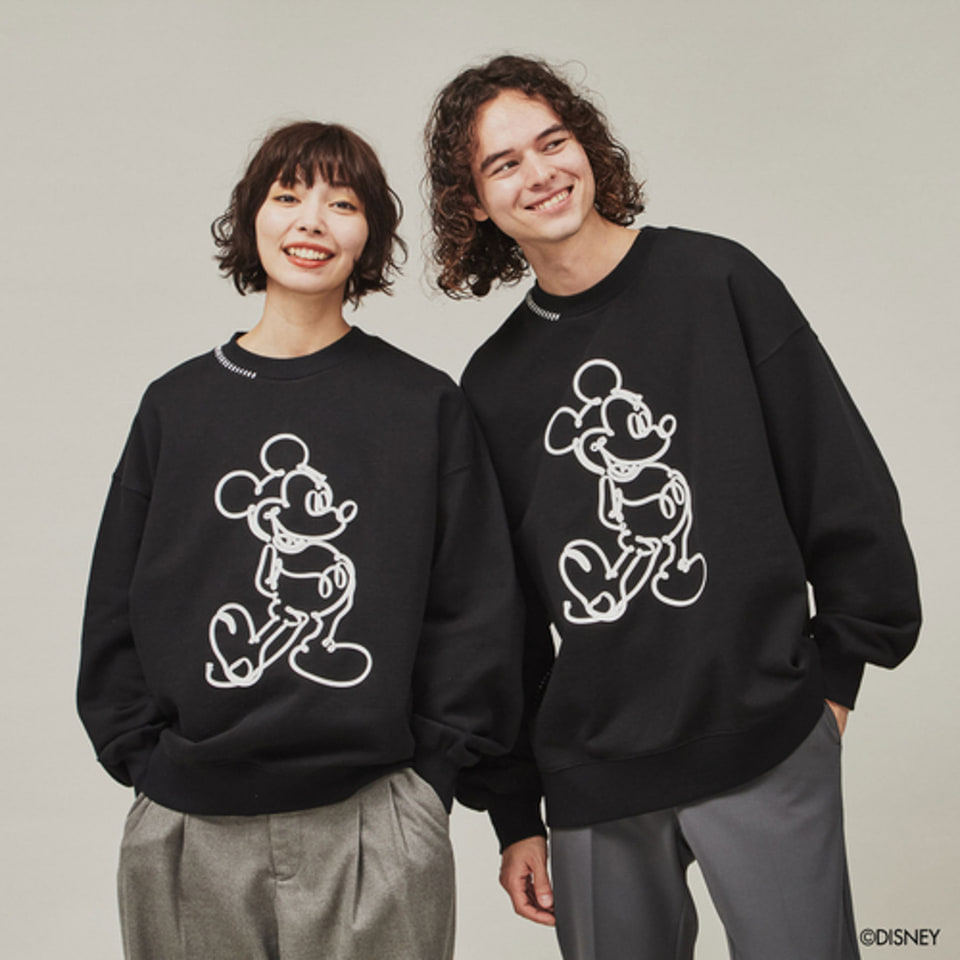 LGB スカルミッキー ロンＴ LGB スカルミッキー ロンT LGB スカルミッキー ロンT 朱色 80s