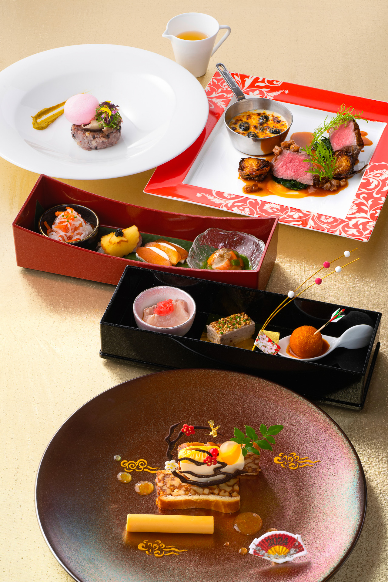 「カンナ」の「イヤーエンド＆ニューイヤー スタイリッシュカンナ」（1万6500円）