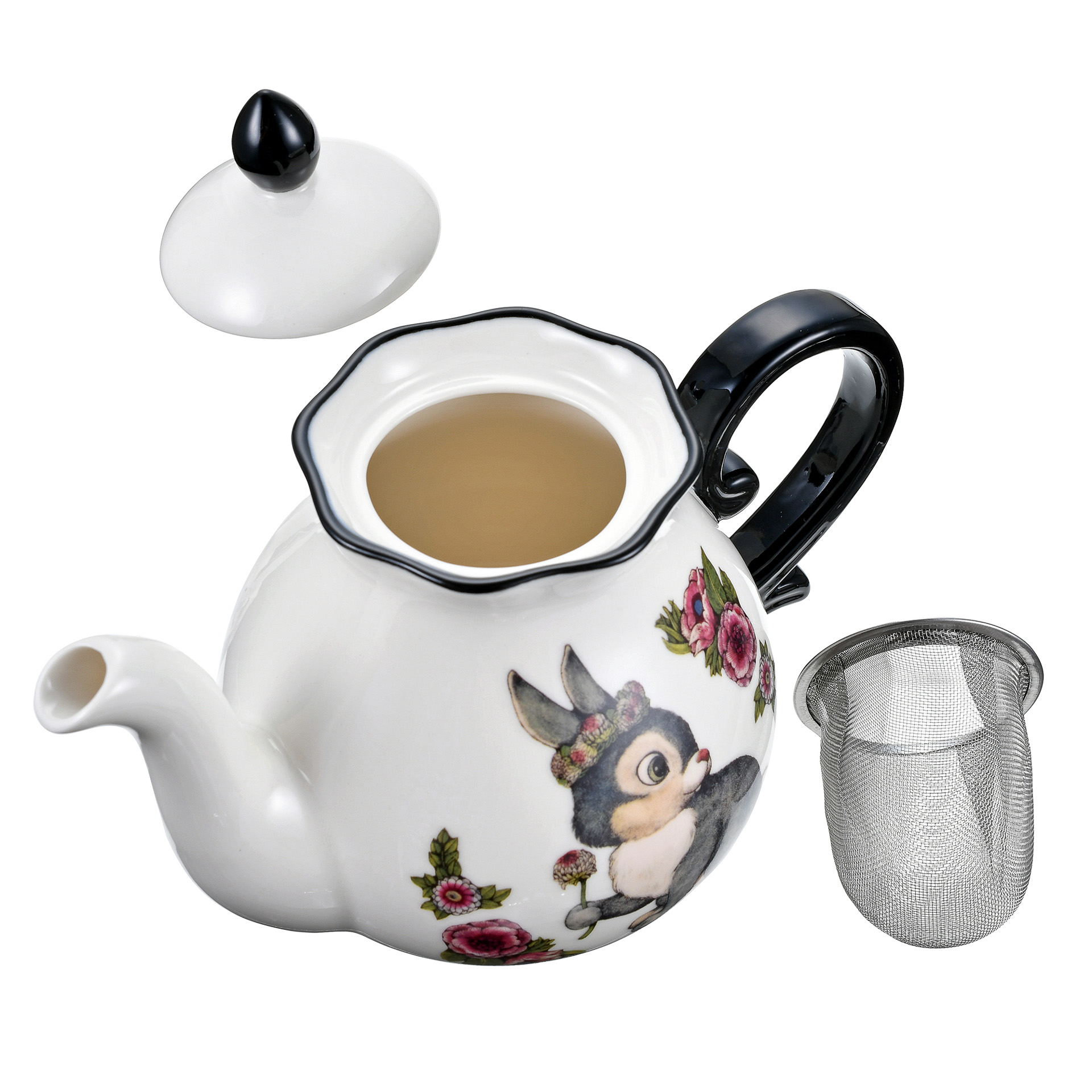 ロマンティックなデザインはティータイムにぴったり