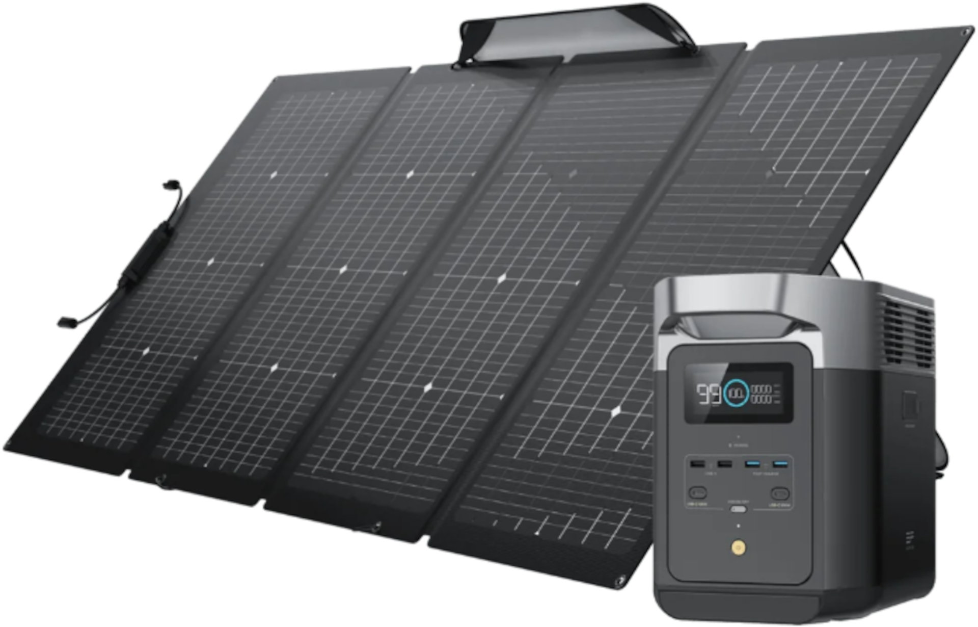 「DELTA 2+220Wソーラーパネル」のセットは40％オフの13万4544円（通常20万6990円）