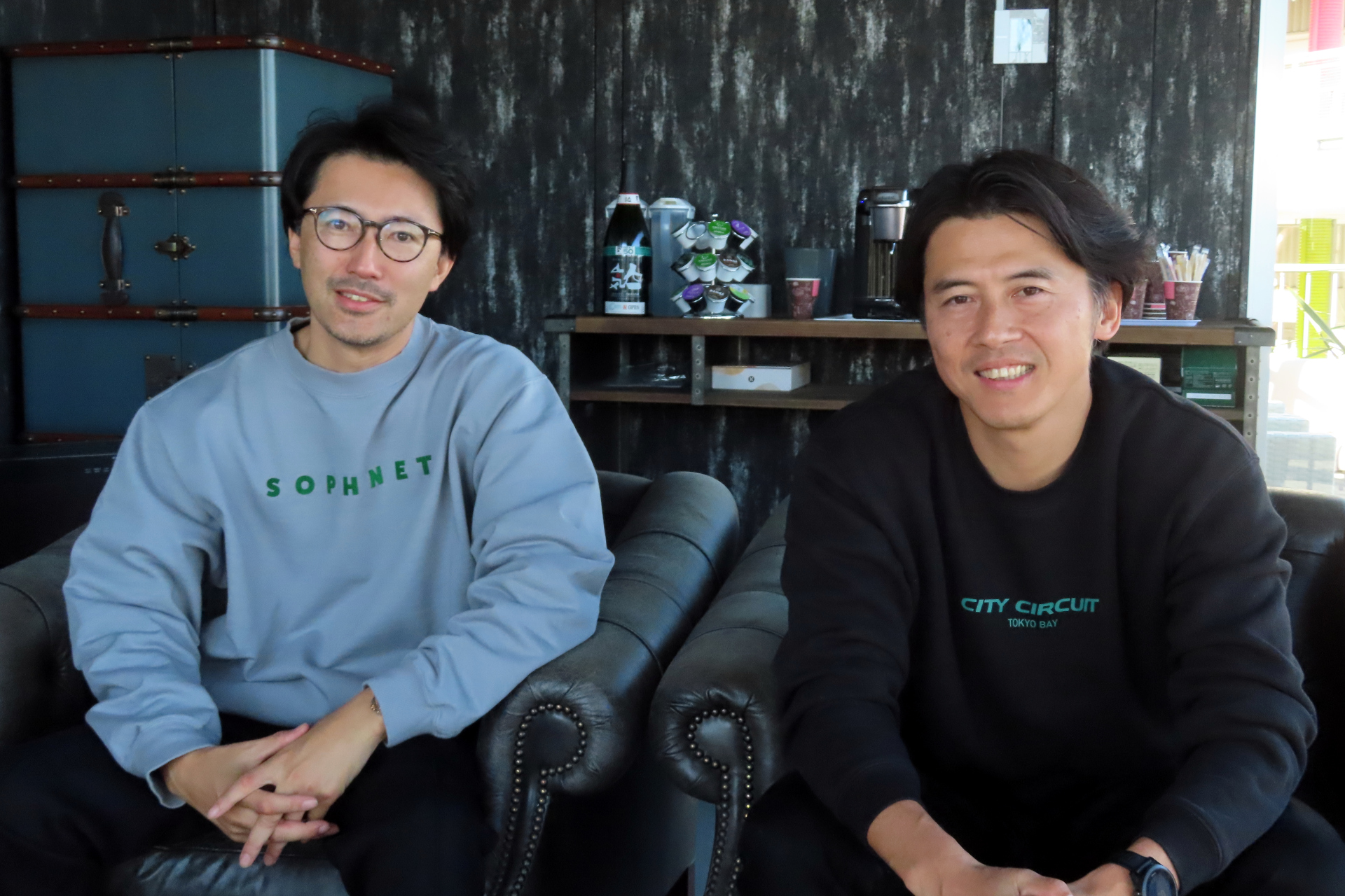 田村吾郎氏（左）と井上貴弥氏（右）