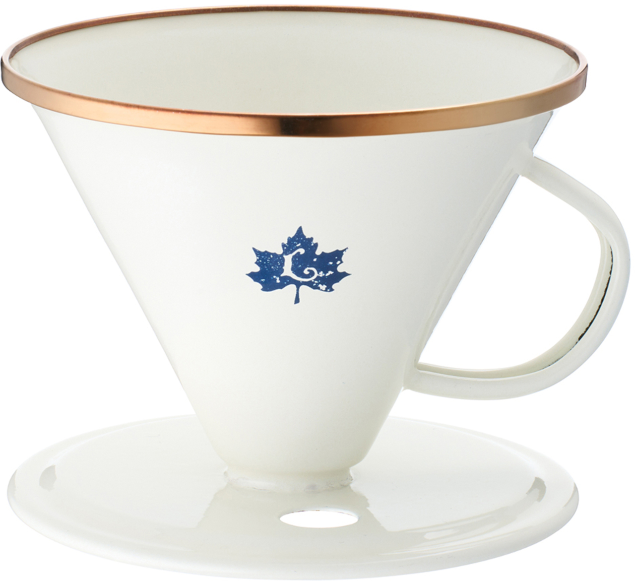 LOGOSから「レイリー・ホーロー コーヒードリッパー」発売