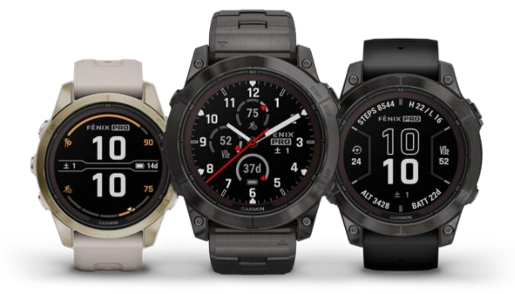 フラッグシップモデル「fenix 7 pro」シリーズ