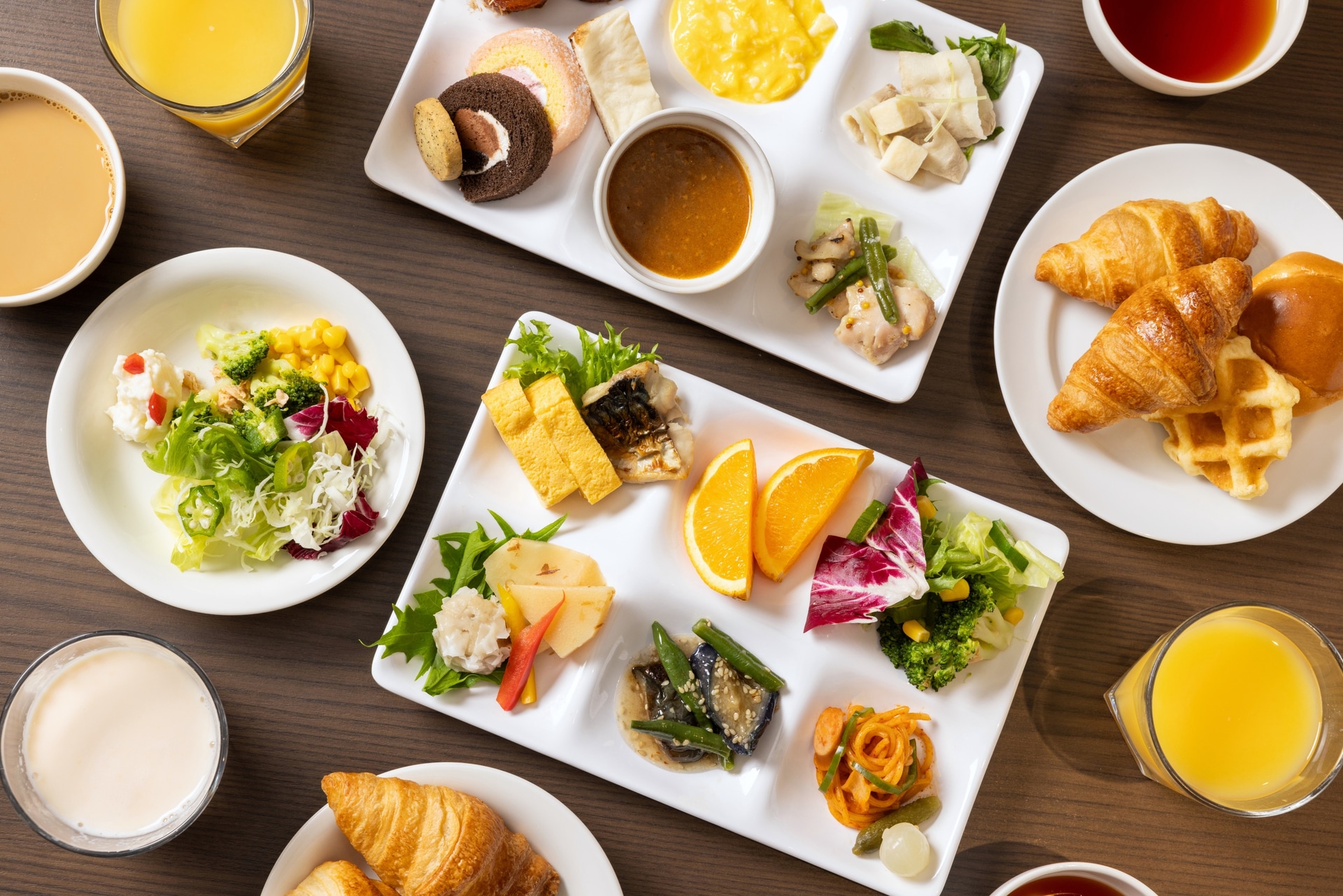 全40種類以上の料理を提供