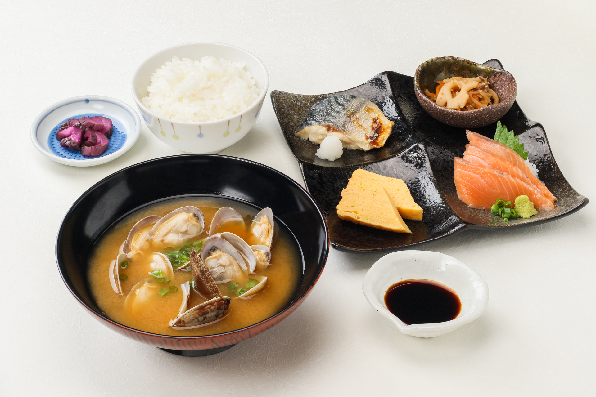 貝汁定食