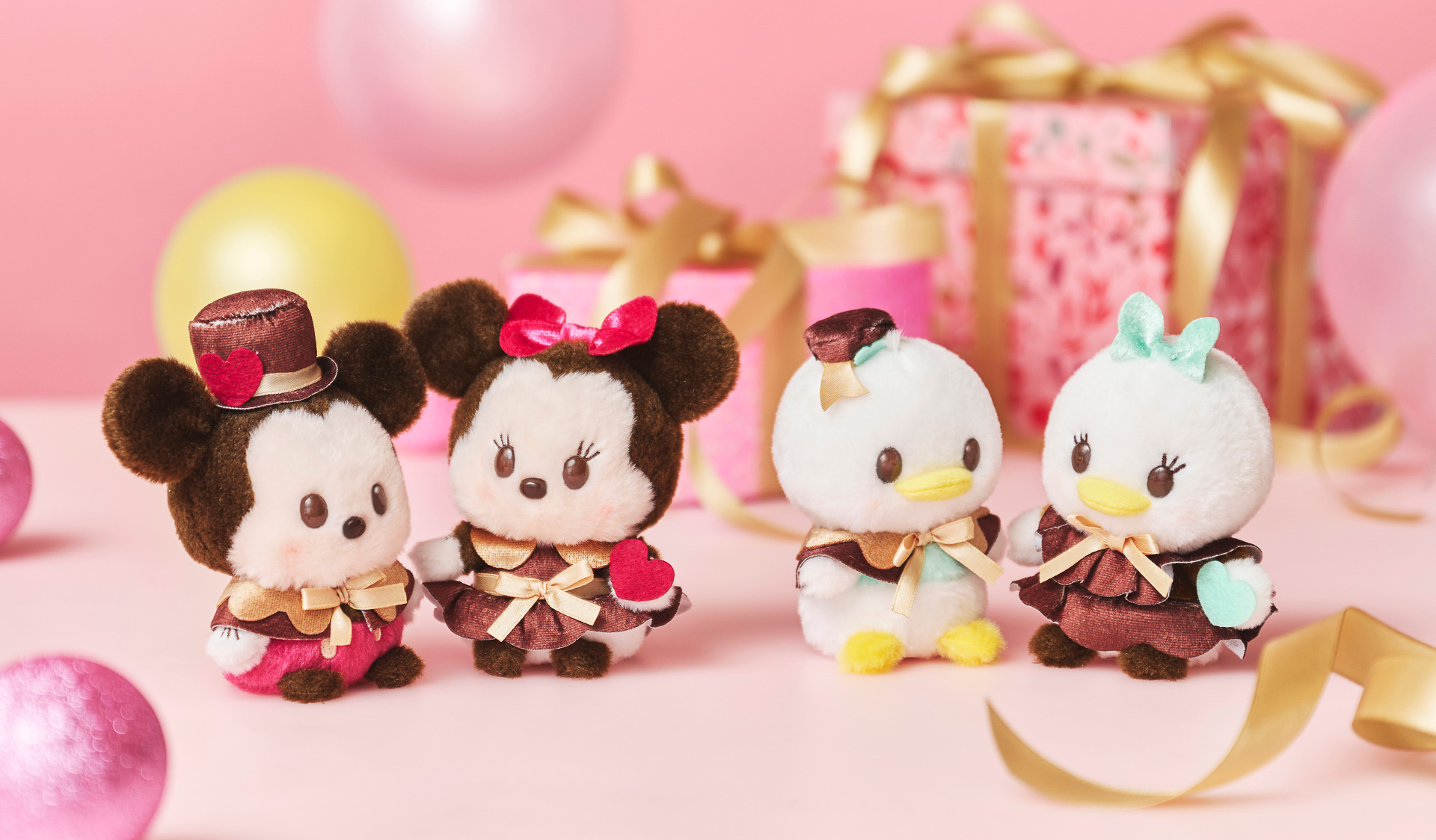 バレンタインデザインの「うるぽちゃちゃん」も新登場