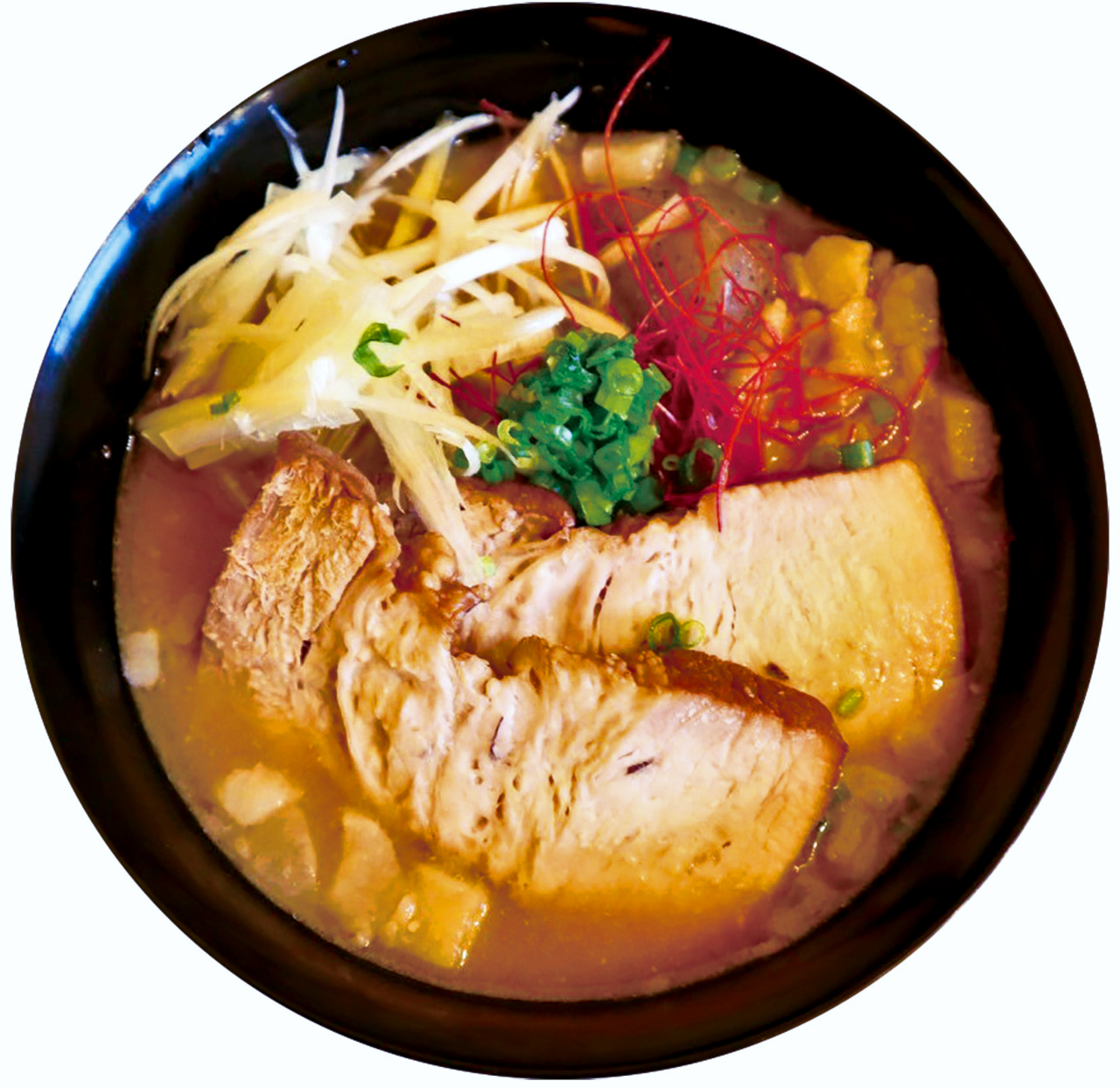 自家製煮豚とごろごろ野菜のみそ豚汁