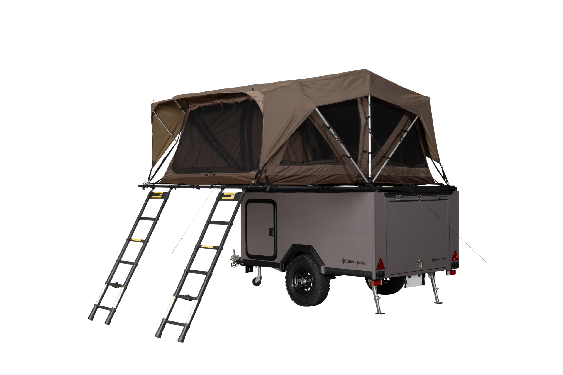 テント入口オープン