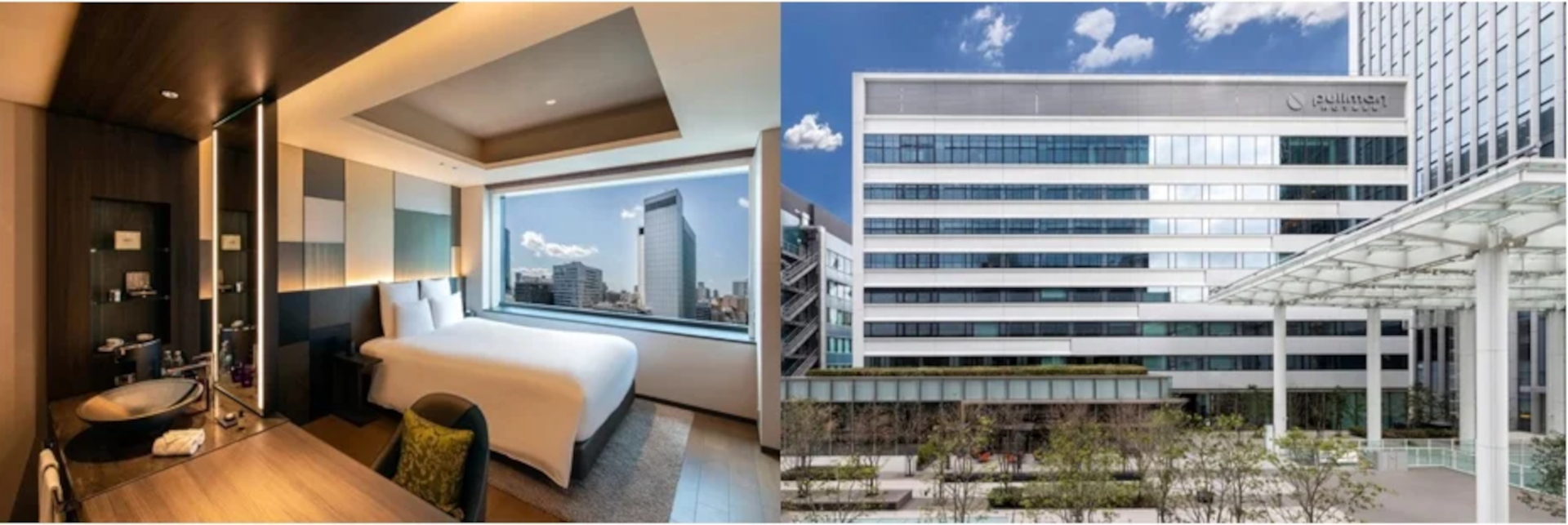 JR田町駅直結の「プルマン東京田町」。全143の客室を有する