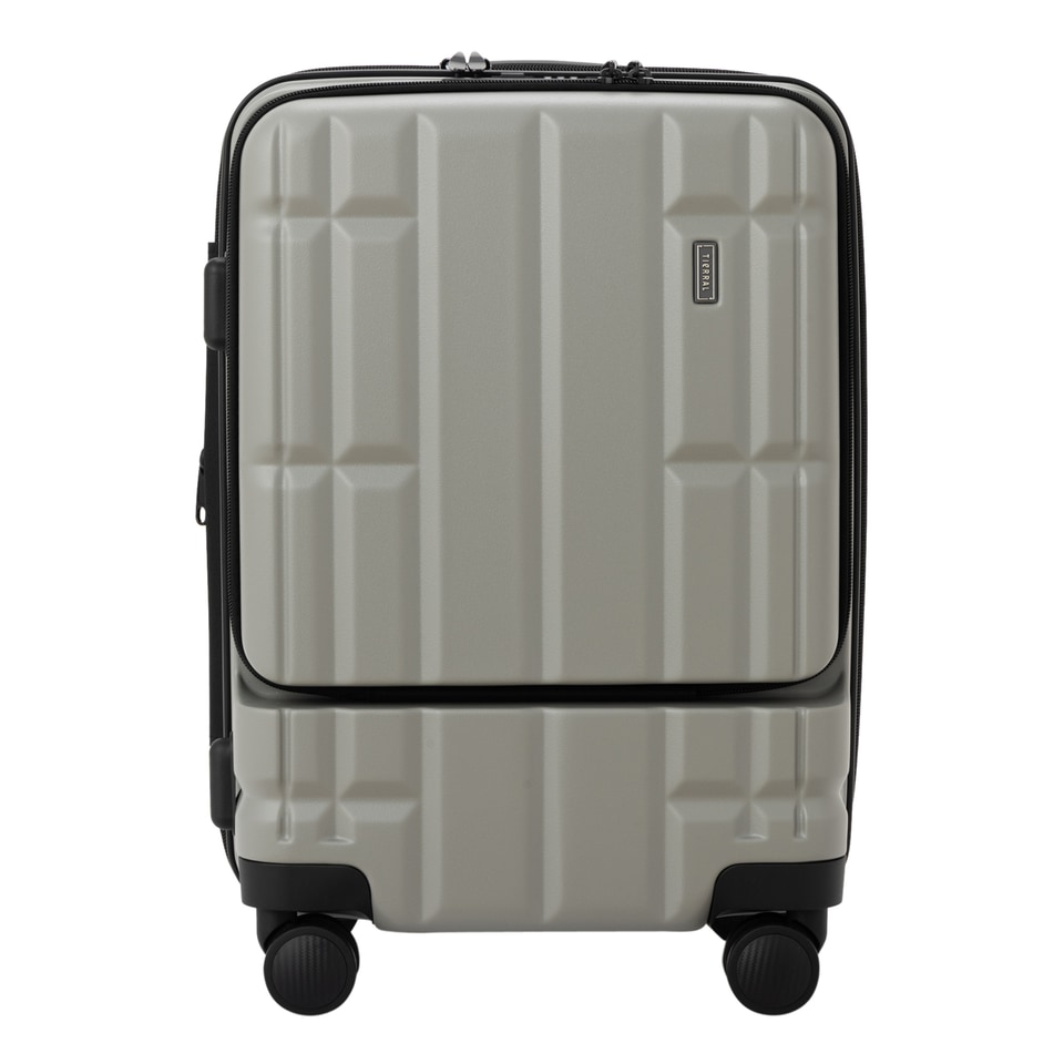 機内持ち込みスーツケースTIERRAL TORERU ティエラル トレル グレー TIERRAL ティエラル スーツケース Sサイズ 機内持込 35-41L