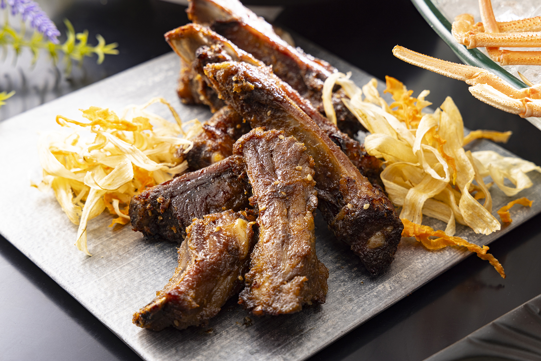 北海道産スペアリブ ジンギスカンソース