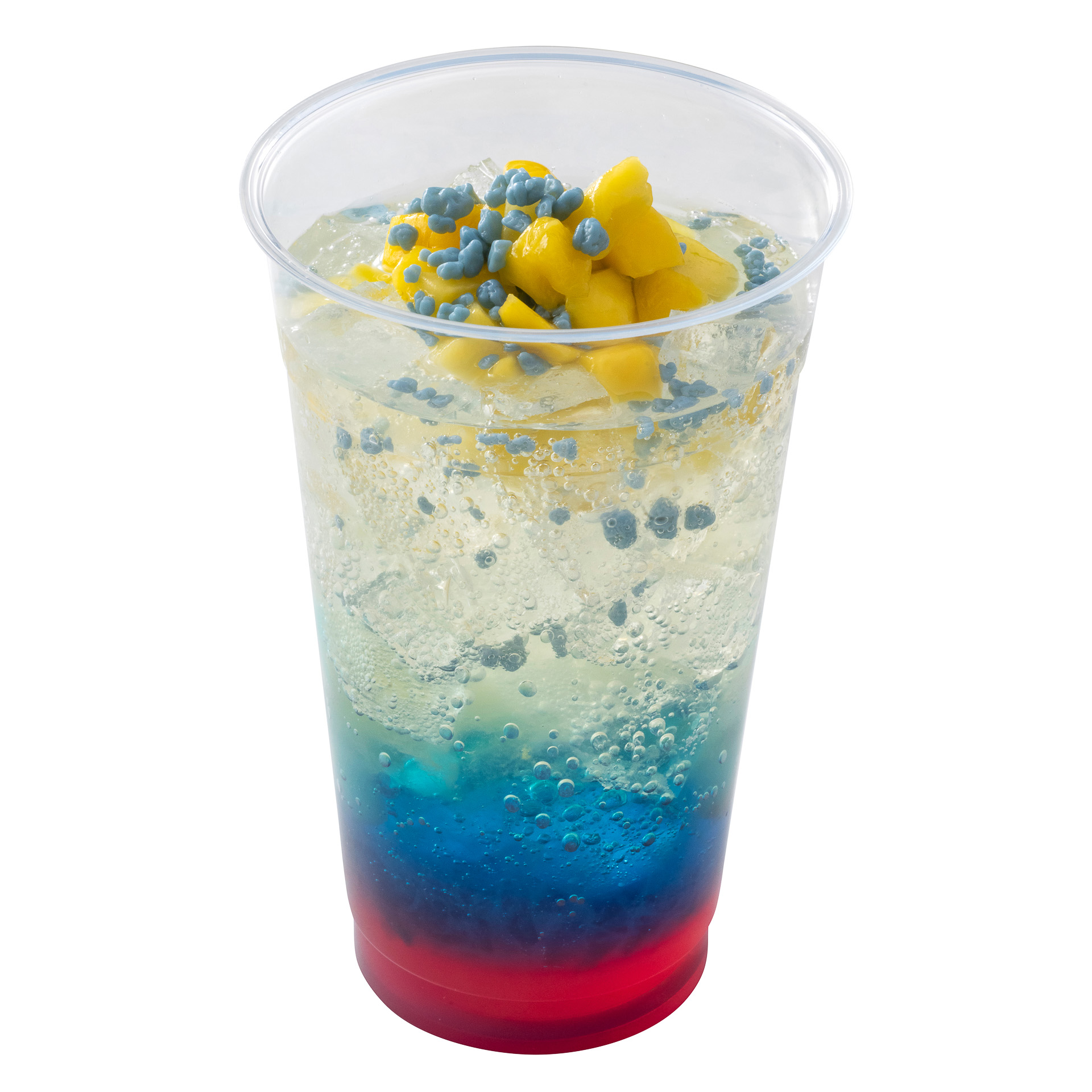 「ミスティッククリスタル・ドリンク（ピーチ＆マンゴー）」（600円）