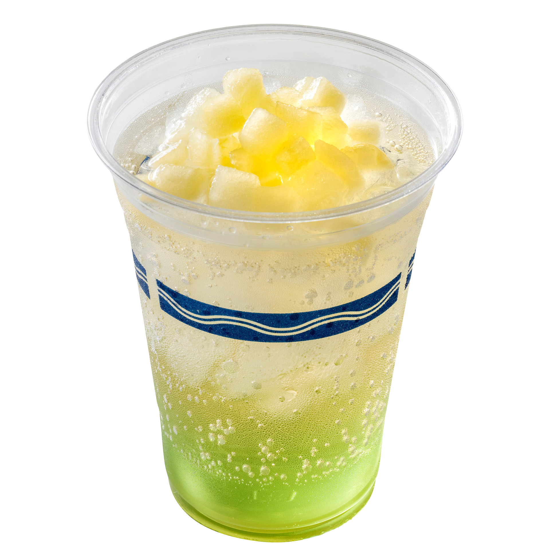 「スパークリングカクテル（ウォッカ＆グリーンアップルシロップ）」（780円）