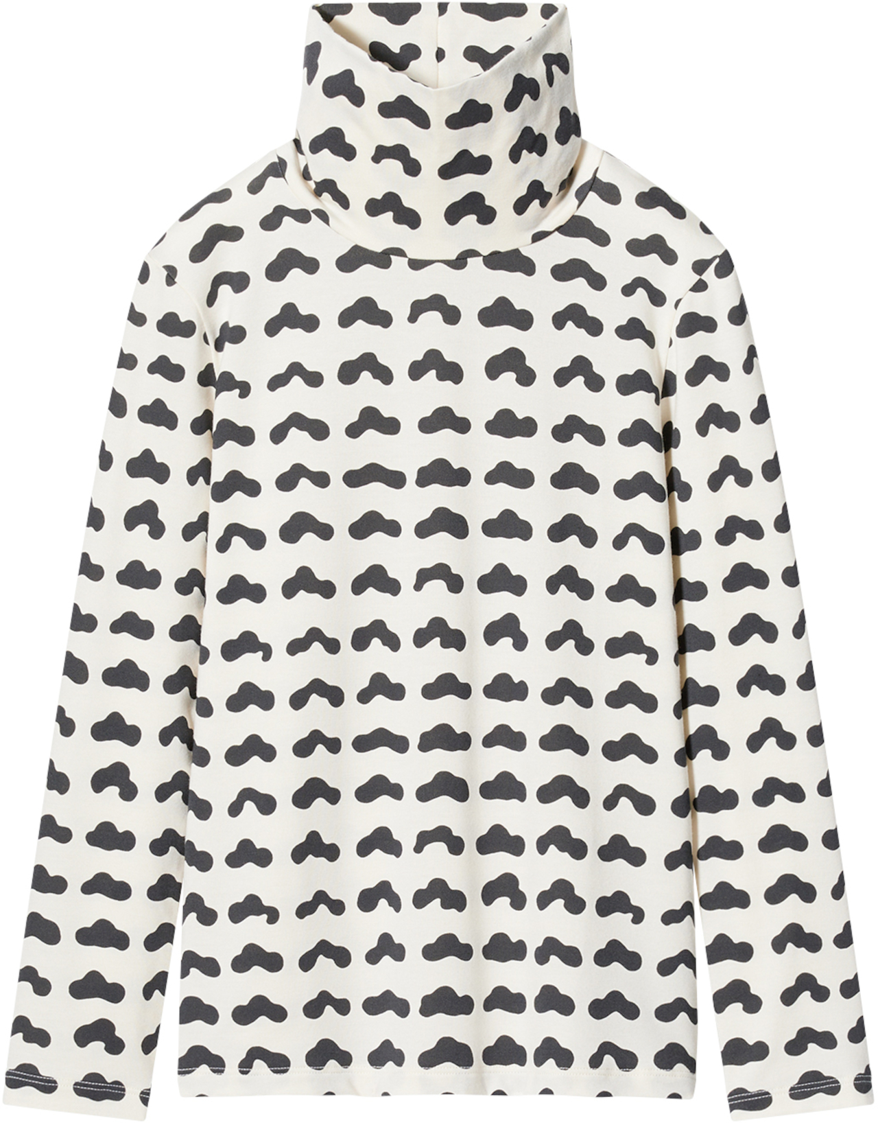 GIRLS ヒートテックタートルネックT（各990円）