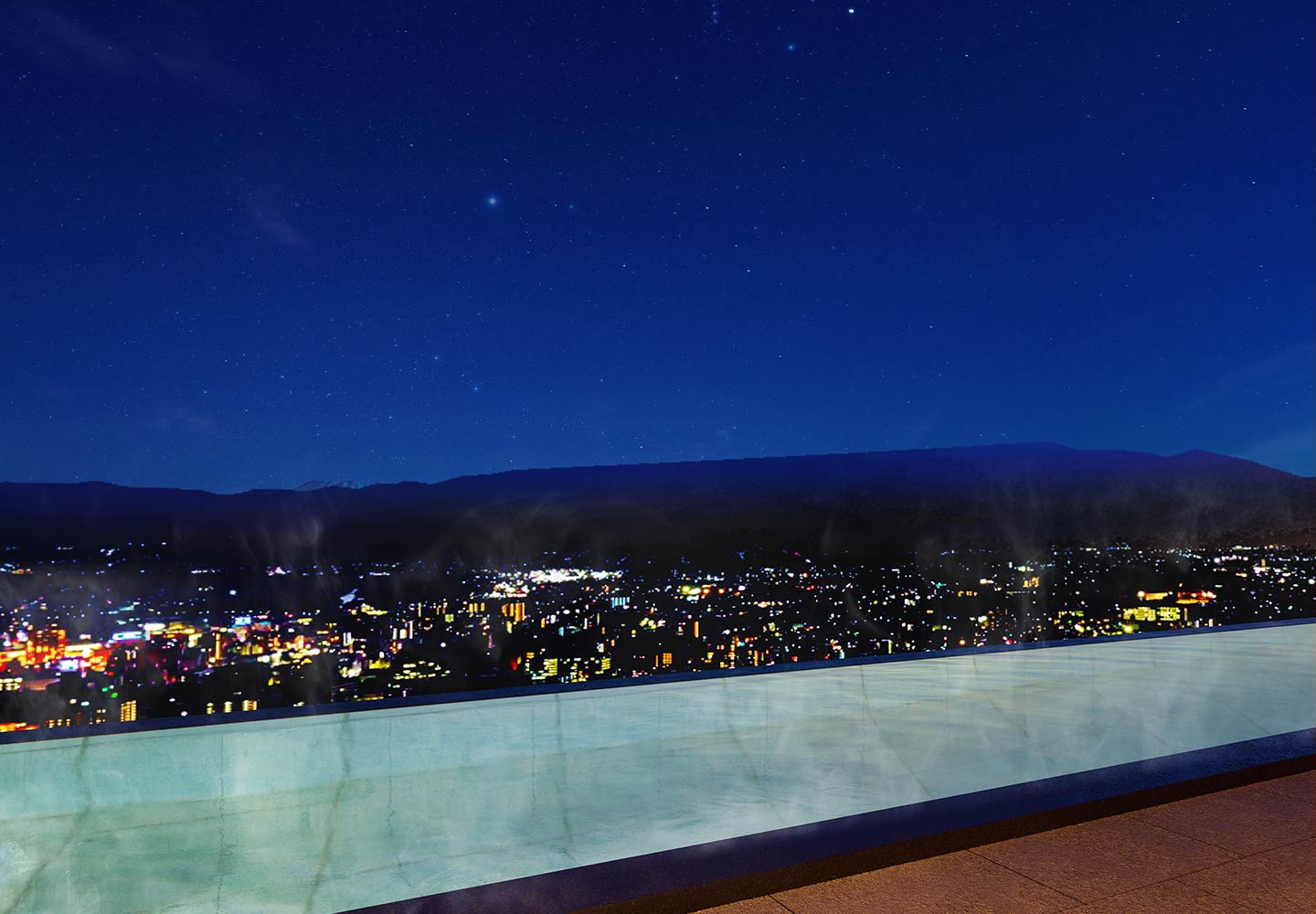 「加賀天空の湯」天空露天風呂