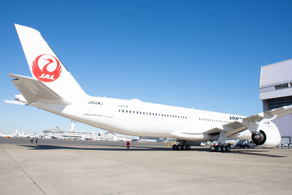 JALの新型機A350-1000、2号機が羽田にやってきた！ - トラベル Watch