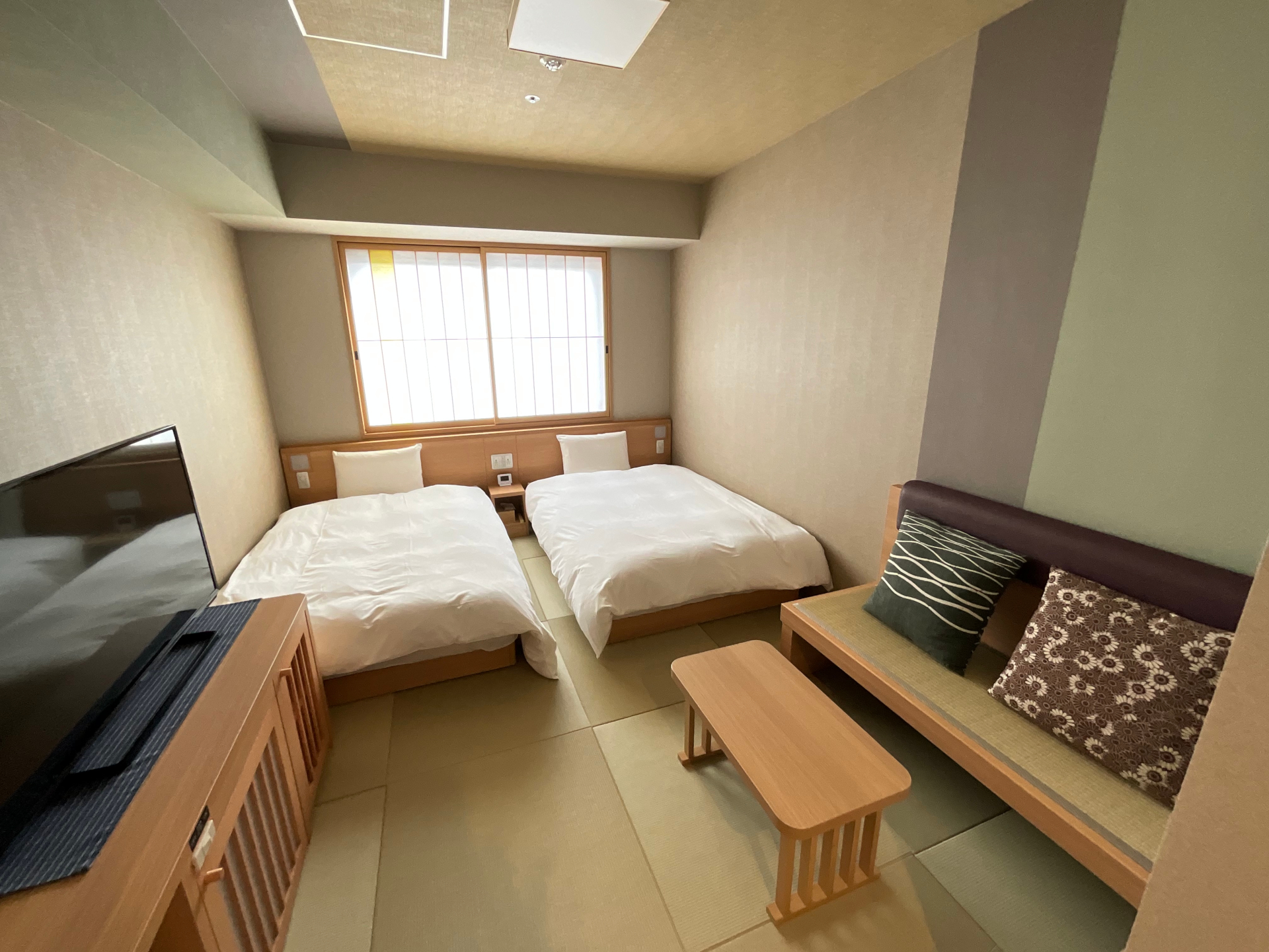 客室は8タイプ全117室