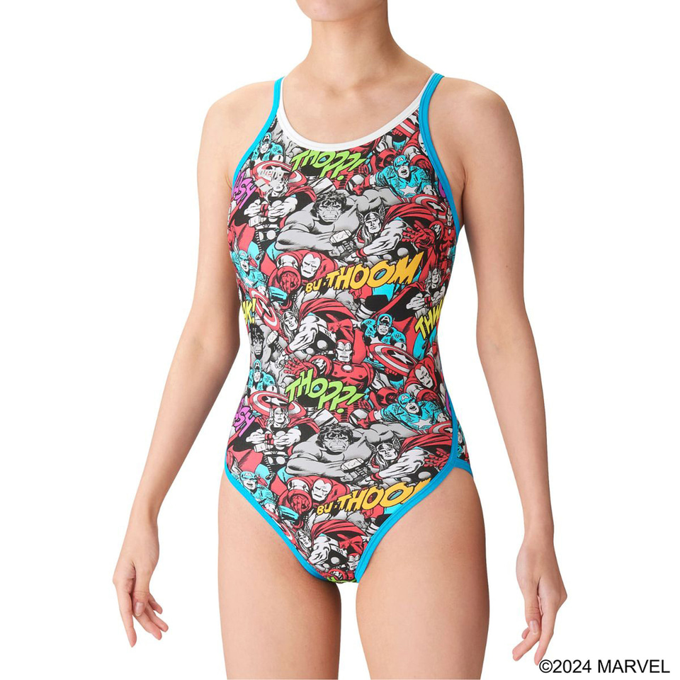 目立ち度MAXなマーベルデザインの水着がアリーナから登場！ ヒーロー