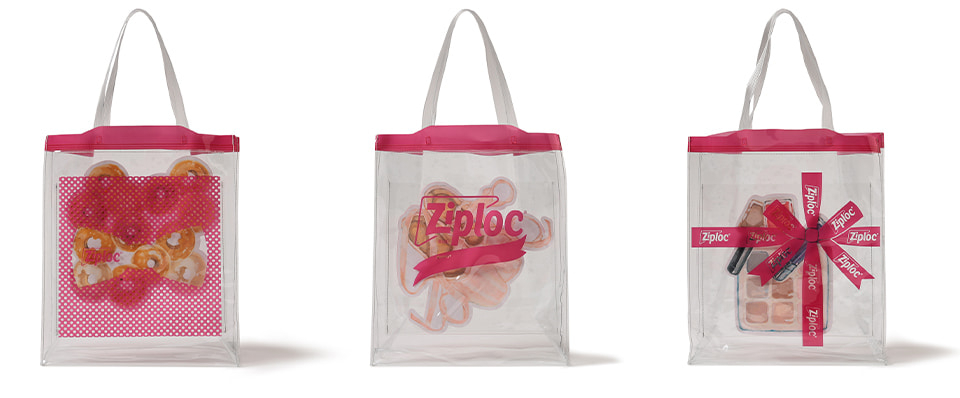 【レア商品】ビームス × ジップロック コラボ トートバッグ ☆Lサイズ レア商品】ビームス × ジップロック コラボ トートバッグ ☆L