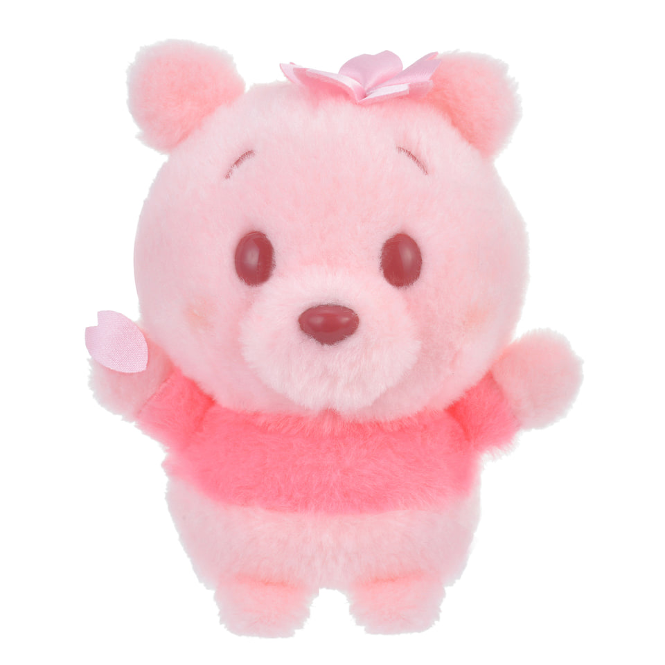 うるぽちゃちゃん　プーさん　ティガー　イーヨー　SAKURA さくら　ディズニー 花びらがおててにちょこん。ディズニーストアの「うるぽちゃ