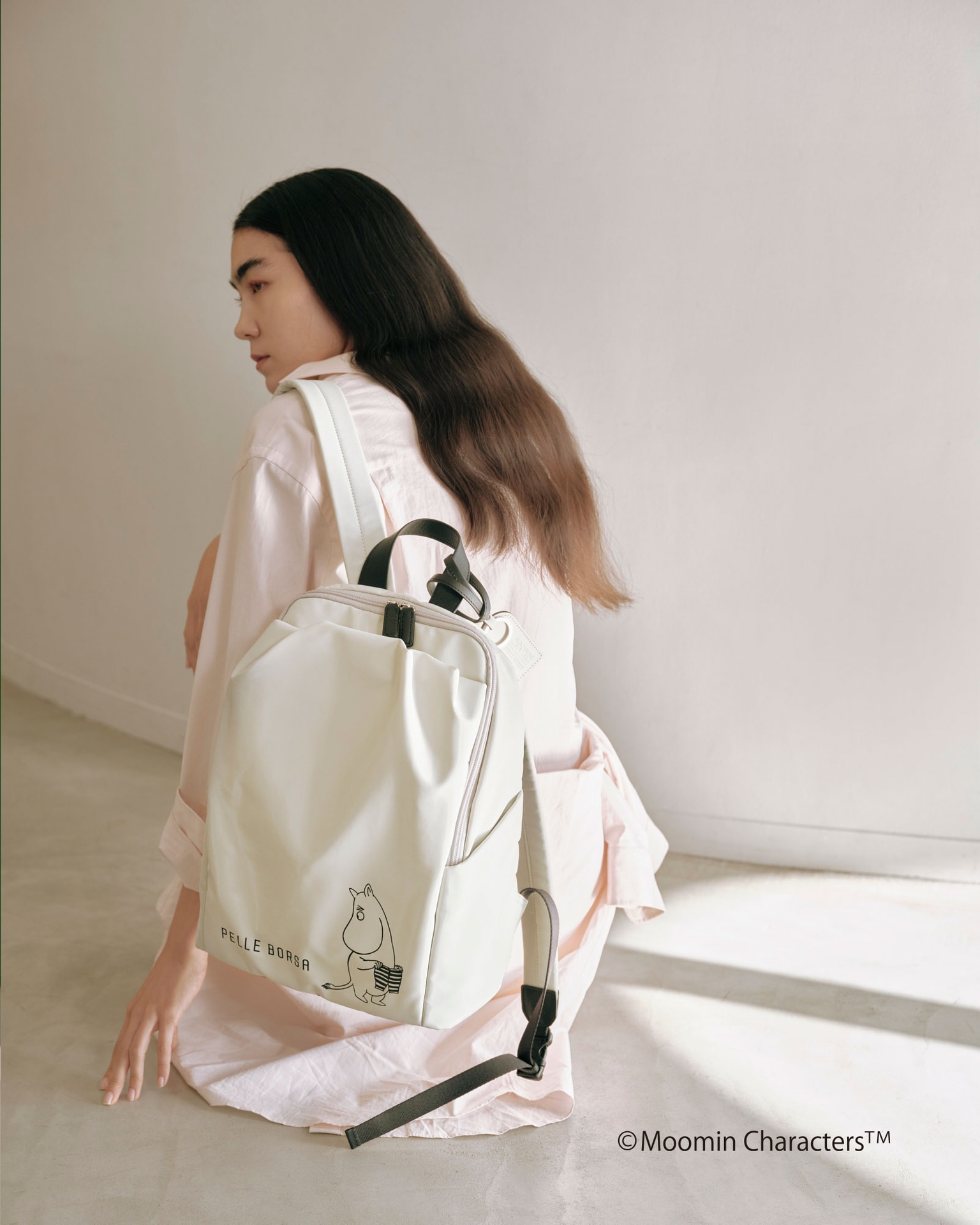 「ギャザーリュック」は13インチPC対応の機能派