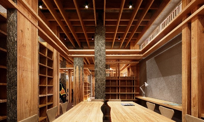 JR九州、杉材ほぼ100％の「霧島神宮駅」へリニューアル。4mの御神木を